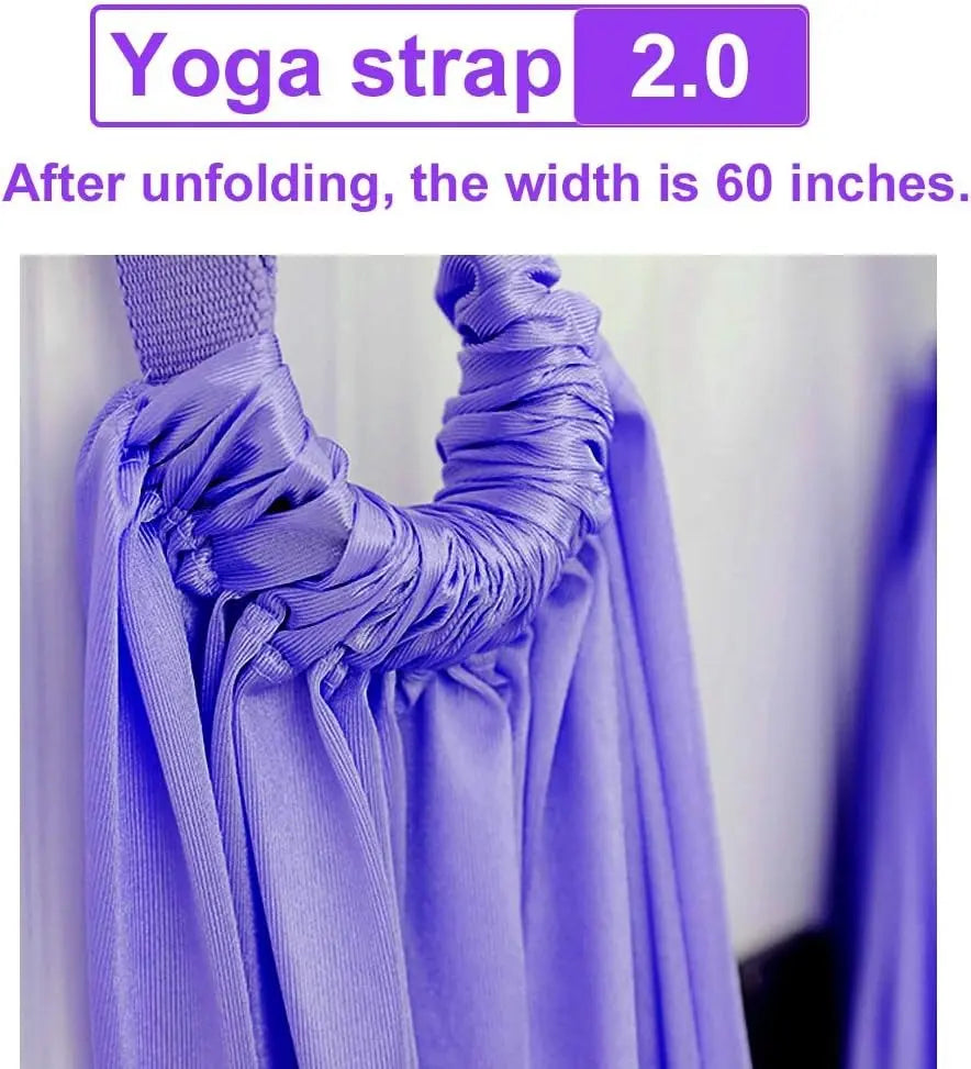 Aerial Yoga Stretch Strap, Resistance Band for Leg Stretching Dance Ballet Gymnastics