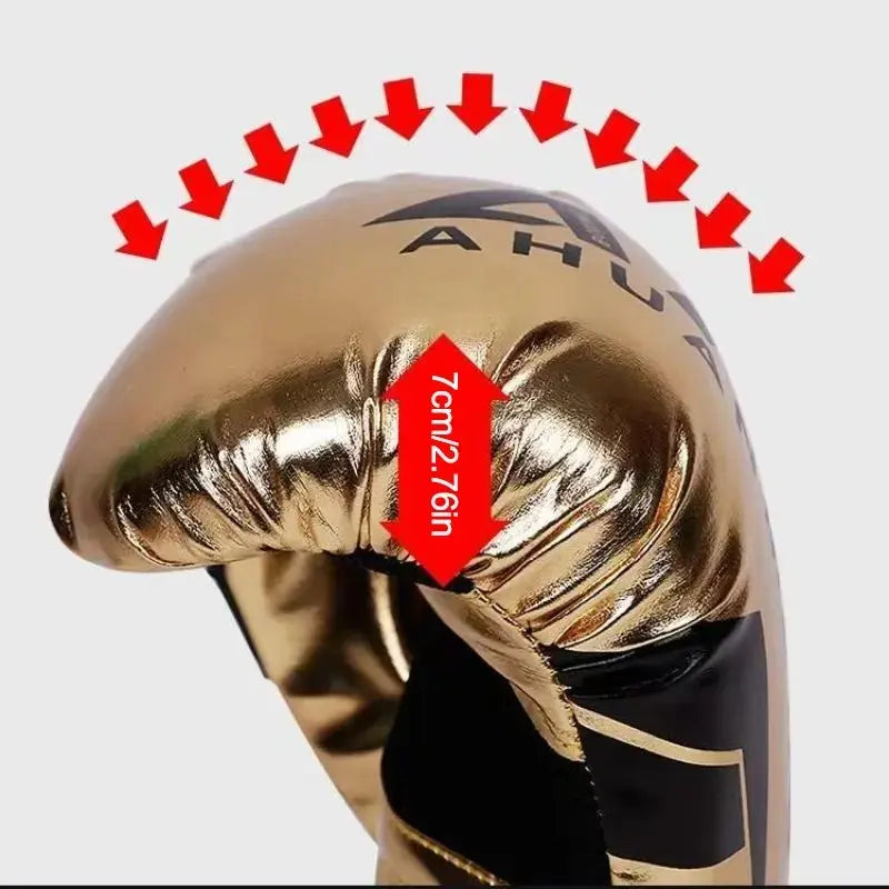 A Pair of Adult Boxing Gloves, Training Punching Gloves, Portable Thickened, Durable Sweat-Wicking Breathable, Unisex Fitness Gloves, Ideal for Beginners, Boxing Training Gear, Boxing Training Equipment