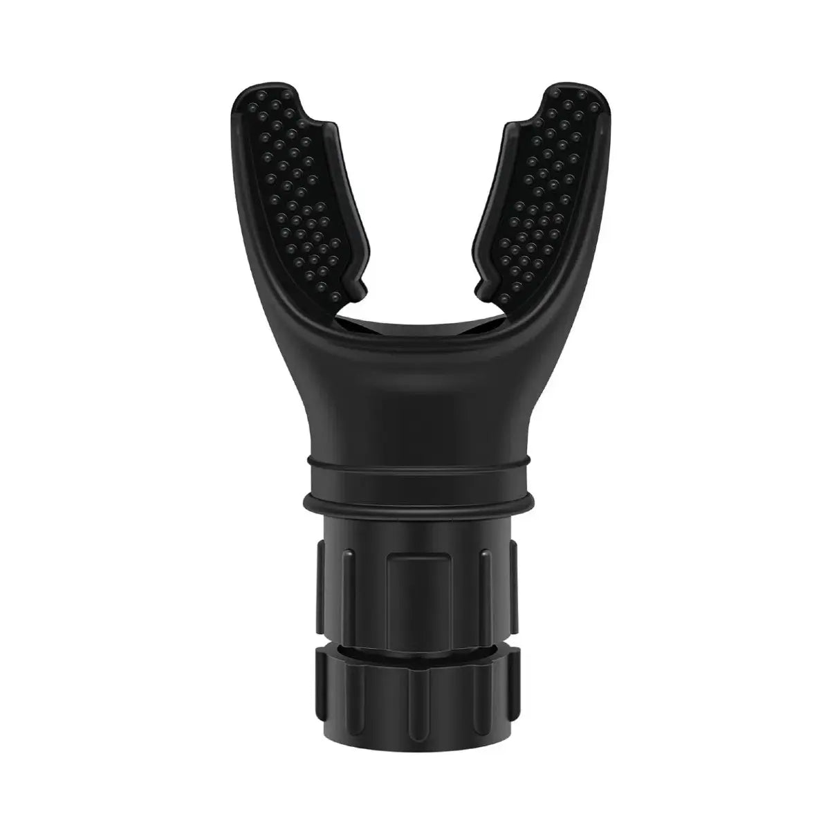 Respiratory Muscle Trainer with Adjustable Resistance - Portable and Easy to Clean, Ideal for Fitness, Yoga, Swimming, and Outdoor Activities in Black and White