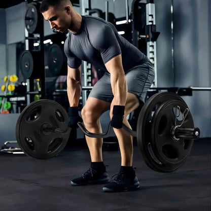 EZ Curl Bar, 47" 380LBS Capacity Olympic Barbell for Bicep Tricep Workout