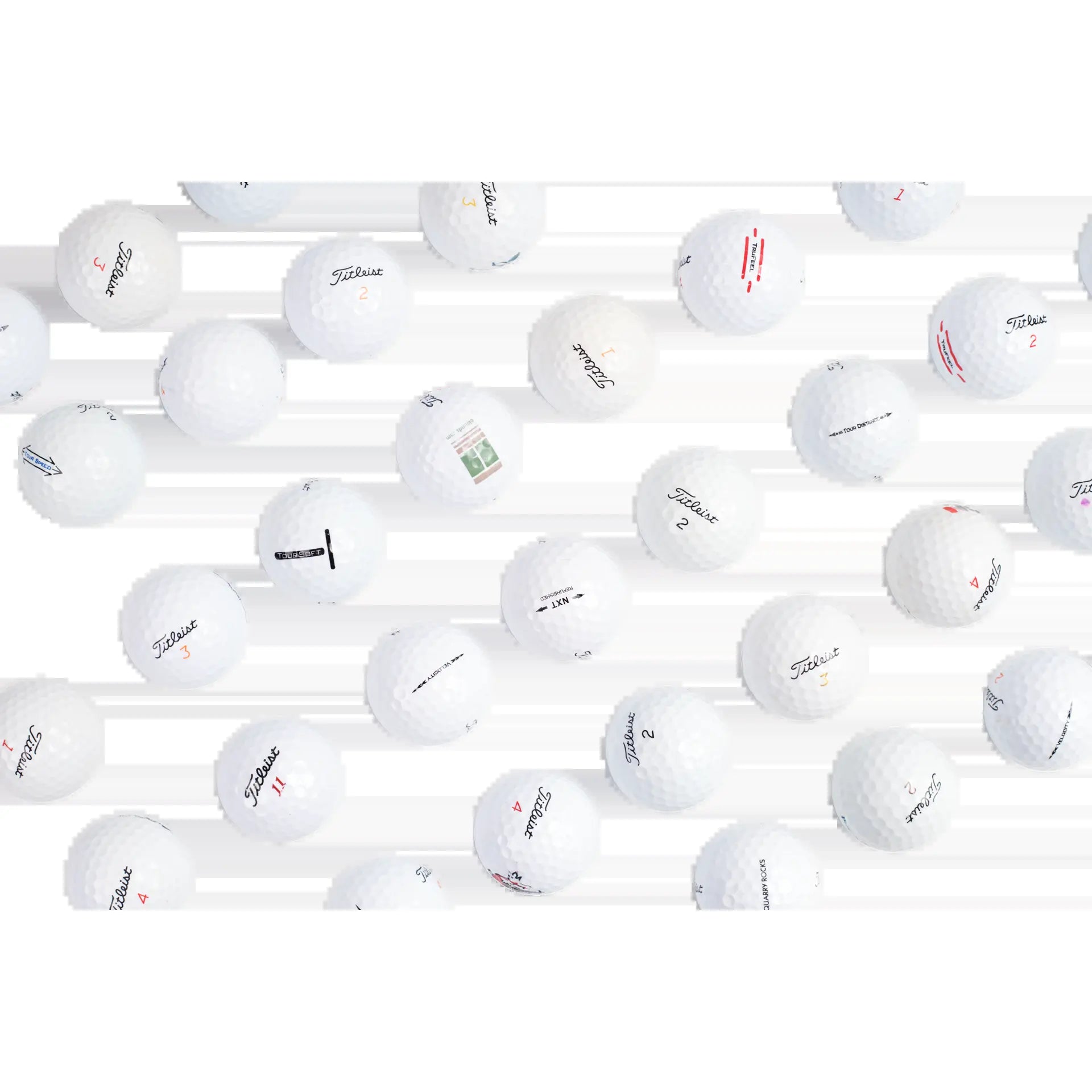 48-Piece Titleist Golf Ball Mesh Bag Assortment